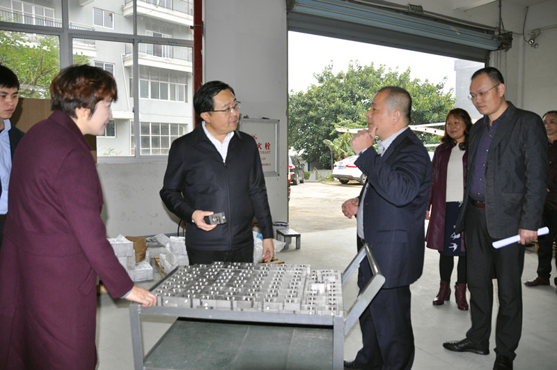 เลขานุการของ Wangxiang District Wangxiang ได้ตรวจสอบ Ruima Electric Manufacturing (Fujian) Co. , Ltd